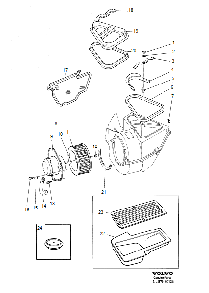 Wlot powietrza, VOLVO-GR-20135