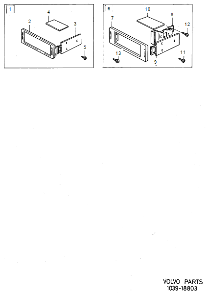 Audio, zestawy panelowe, VOLVO-GR-18803