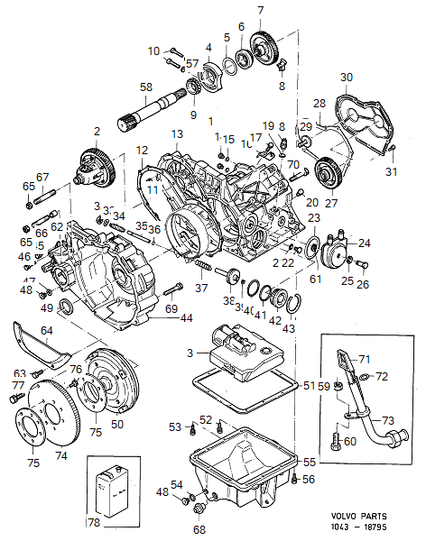 Automatic transmission, VOLVO-GR-18795