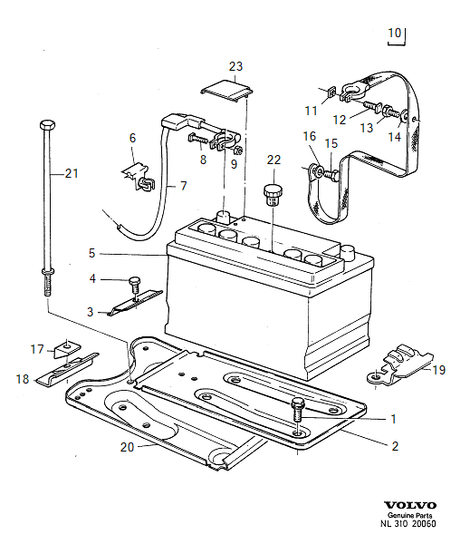 Bateria, VOLVO-GR-20060