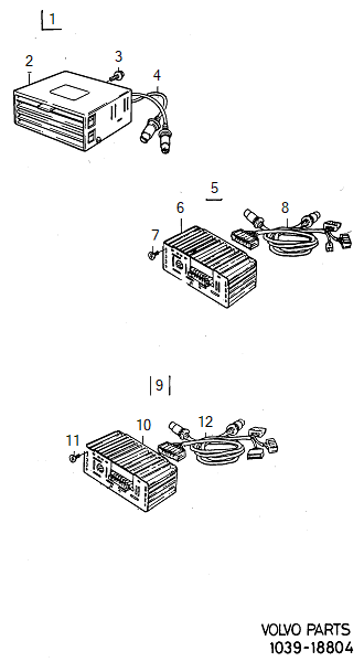 Wzmacniacz, VOLVO-GR-18804