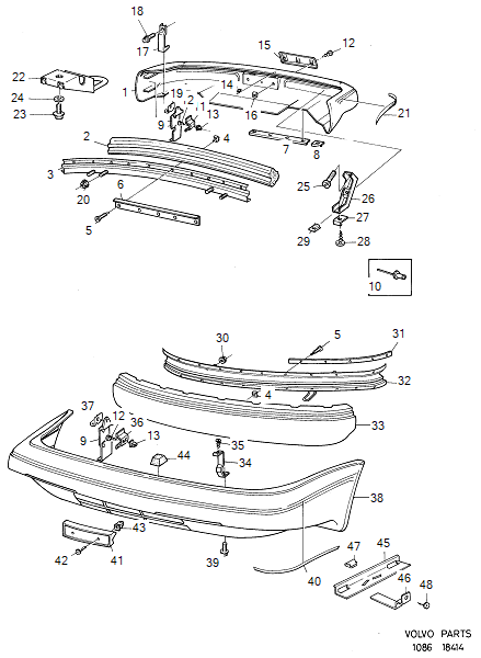 Zderzaki, VOLVO-GR-18414