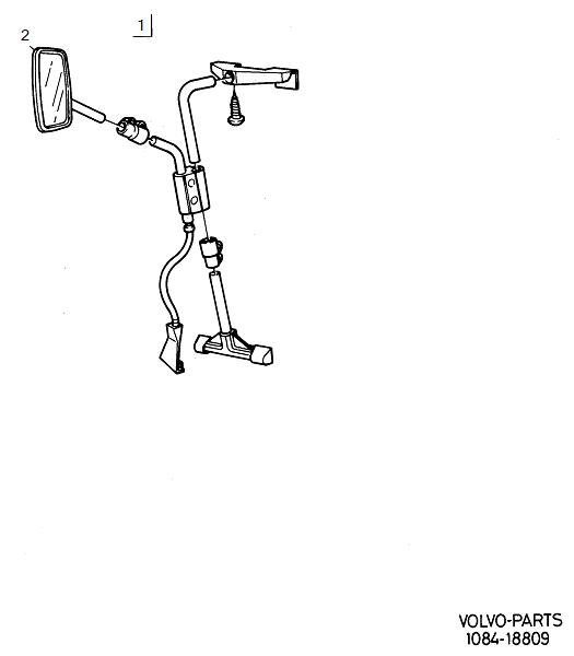 Lustra do przyczep kempingowych, VOLVO-GR-18809