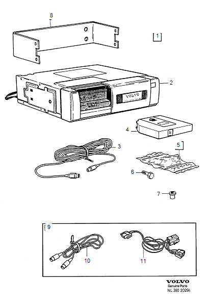 Zmieniarka CD, VOLVO-GR-20294