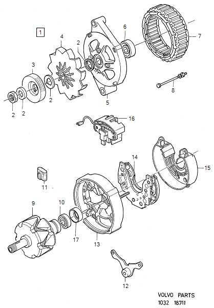generator (ac), VALEO CH 565990-