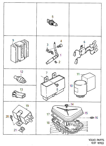 other relays, and sensor