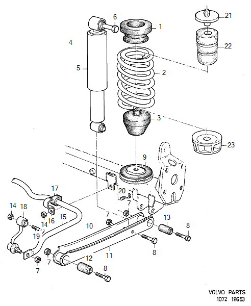 Rear suspension
