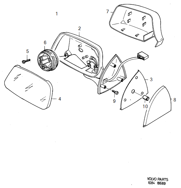 rearview mirrors, CH 567600-