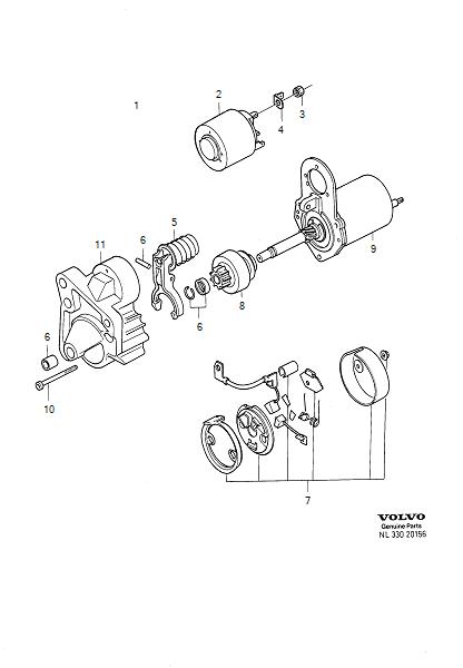 Starter motor, VALEO. 1992-